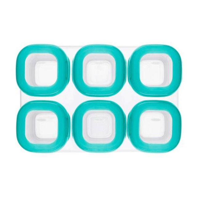 OXO 好滋味冷凍儲存盒2oz-靚藍綠