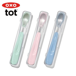 OXO TOT隨行矽膠湯匙(多款)