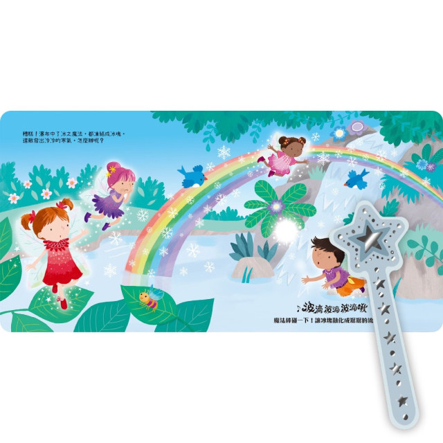 禾流文創 波滴波滴波滴啾 魔法棒碰一下 小精靈辦派對