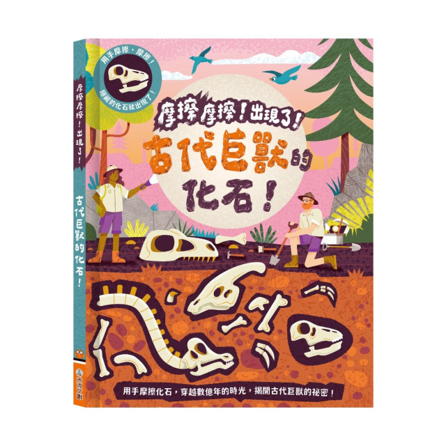 禾流文創 摩擦摩擦！出現了！古代巨獸的化石