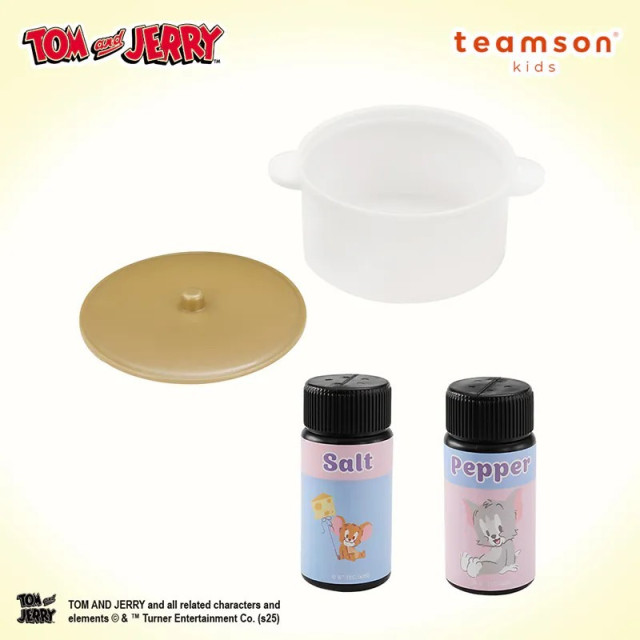Teamson Tom and Jerry小廚師波爾多木製家家酒兒童廚房玩具