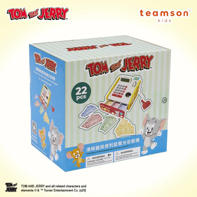 Teamson Tom and Jerry 小老闆木製聲光收銀機組