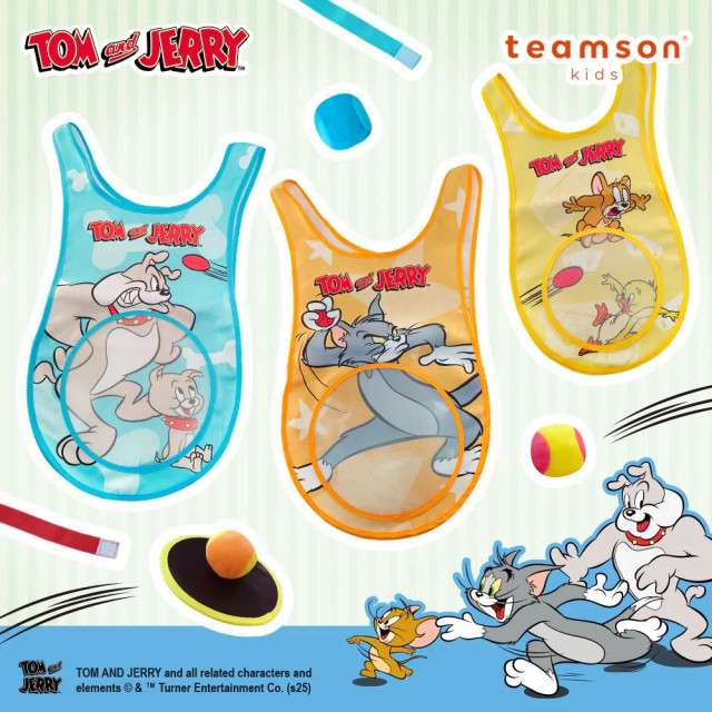 Teamson Tom and Jerry 躲避球玩具套裝組