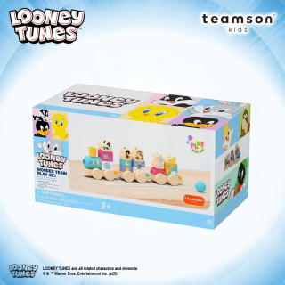 Teamson樂一通木製火車拉繩組