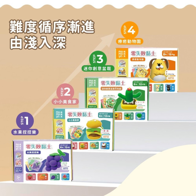 mamayo媽媽友 零失敗黏土(多款)