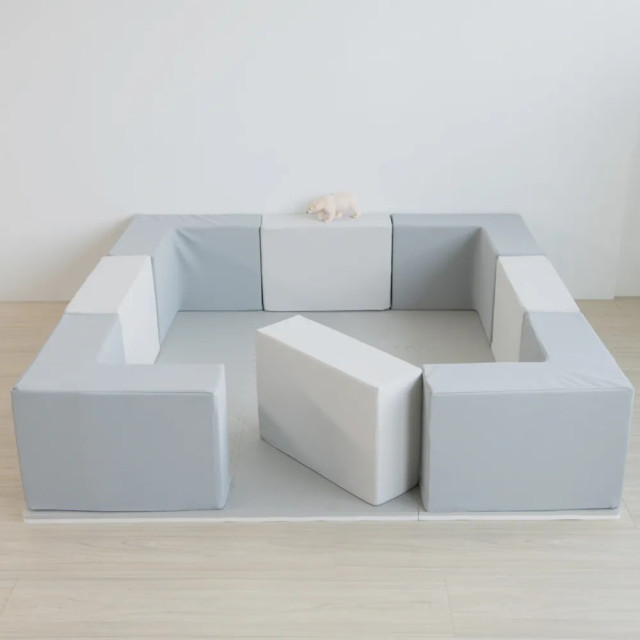 Pato Pato Hipopo方塊遊樂圍欄(6入)