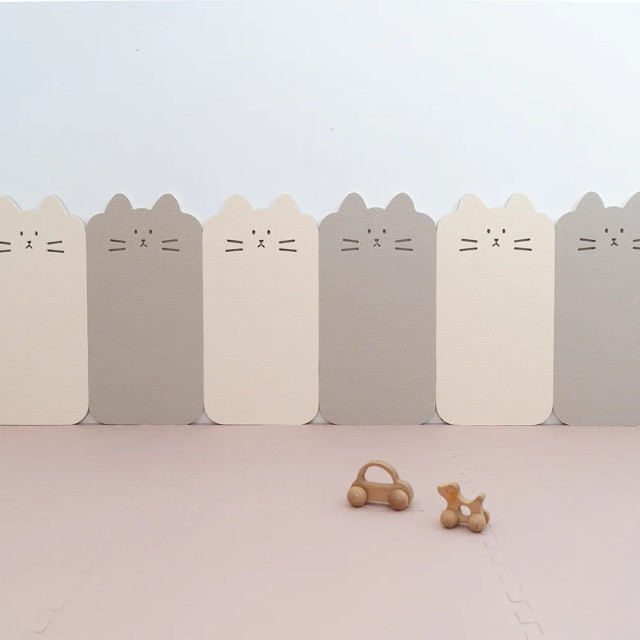 pato pato 貓咪防撞壁貼6入(多款)