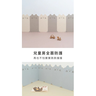 pato pato 貓咪防撞壁貼6入(多款)