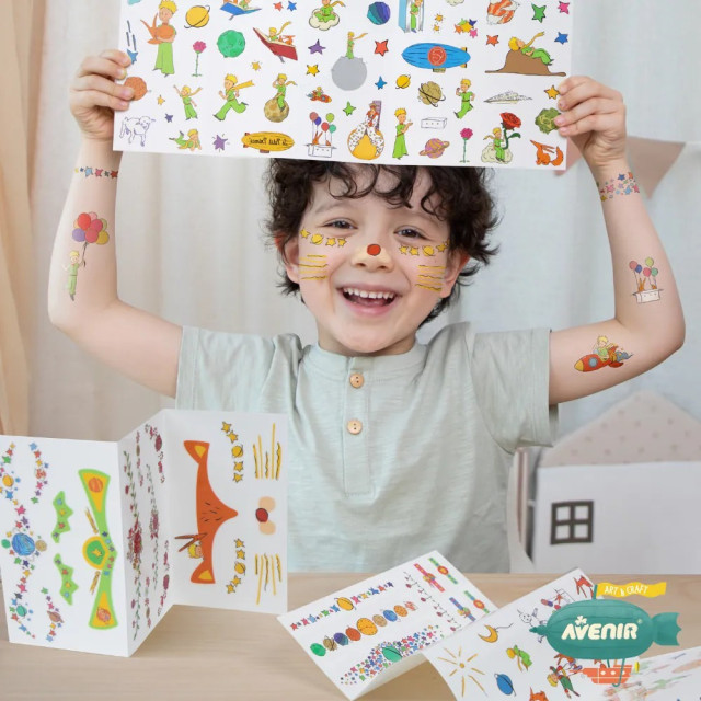 Avenir Kids 美妝&紋身貼紙-小王子聯名款