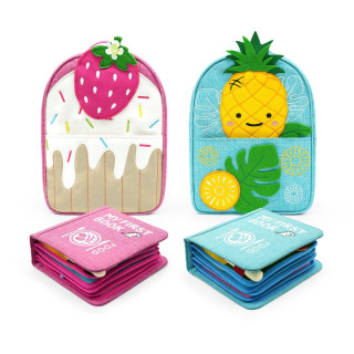 MY FIRST BOOKS 蒙特梭利啟蒙布書-第五冊美味料理(多款)