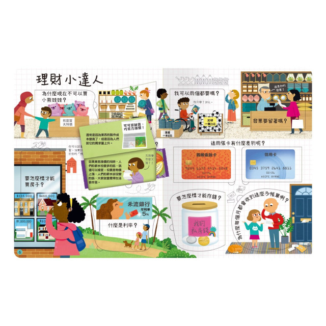 禾流文創 想問什麼翻翻書 關於錢你想做什麼？