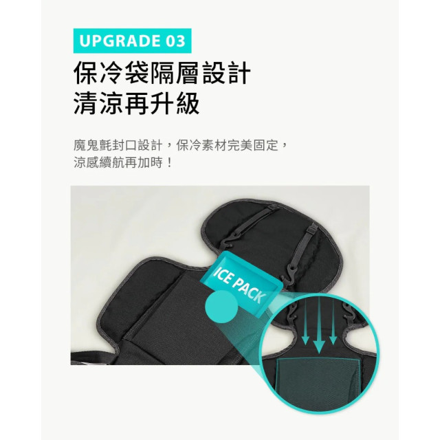 Poled AIRLUV5 Macaron智能風扇涼感墊(多款)