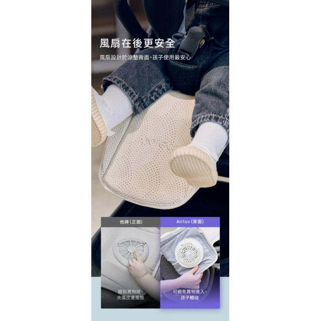 Poled AIRLUV5 Macaron智能風扇涼感墊(多款)