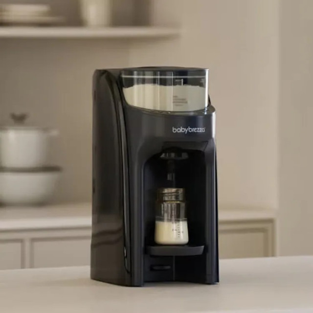 baby brezza 自動泡奶機-霧黑