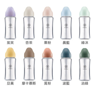 小獅王 蘊蜜質金玻璃寬口防脹氣奶瓶270ml(多款)