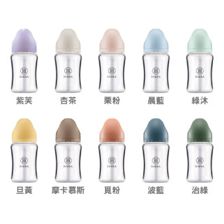 小獅王 蘊蜜質金玻璃寬口防脹氣奶瓶180ml(多款)