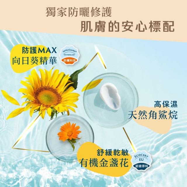 獅子寶寶 金盞花舒緩高效防曬乳50mL
