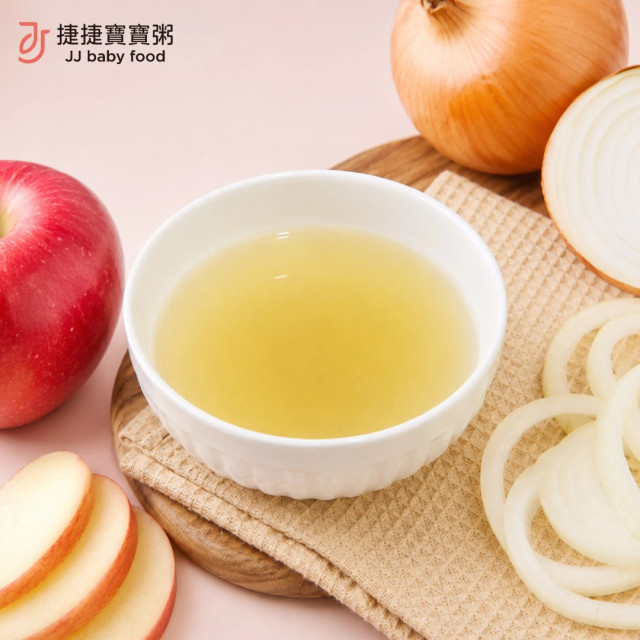 捷捷 寶寶副食品-3-4 蘋果洋蔥水(6M+)